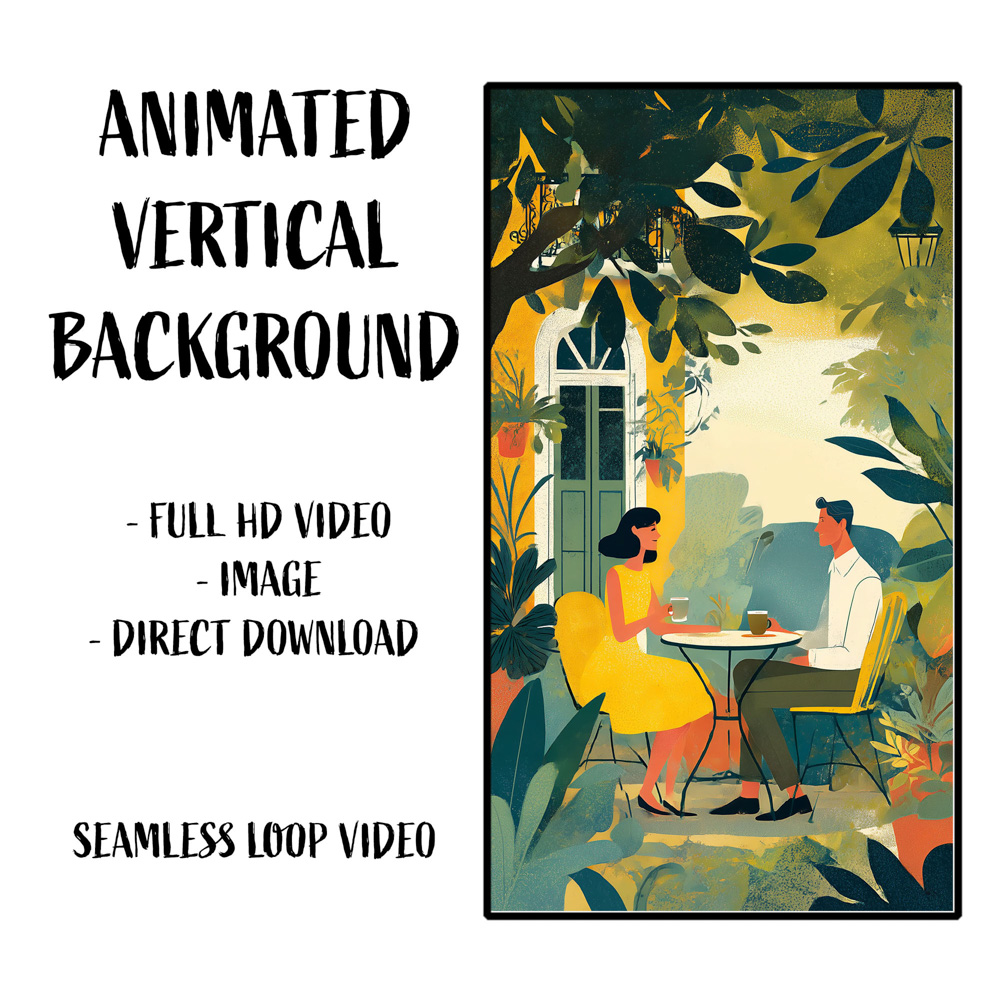 Vintage Coffee break Wallpaper for Phones